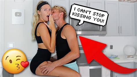 I Can T Stop Kissing And Hugging My Girlfriend Prank Youtube