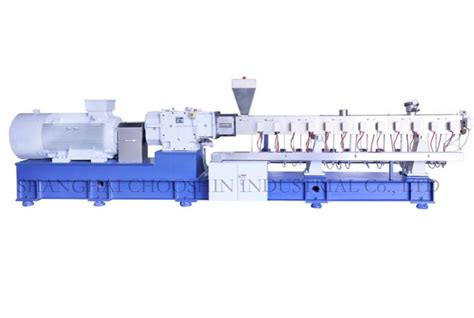 Parallel Twin Screw Extruder For Double Plastic Compounding