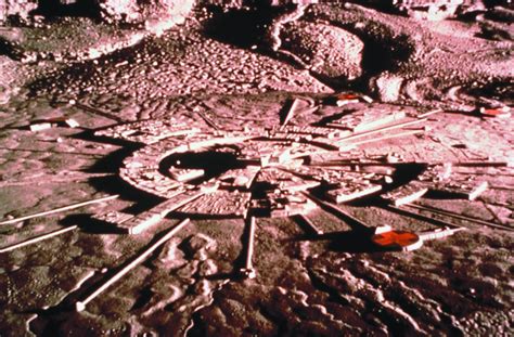 Moonbase Alpha Miniature On Display