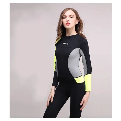 Hisea Women Full Body Wetsuit 3mm Neoprene One Piece Jumpsuit Wet Suit Girls Diving Suits Scuba