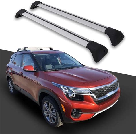 Pieces Crossbars Fit For Kia Seltos Lockable