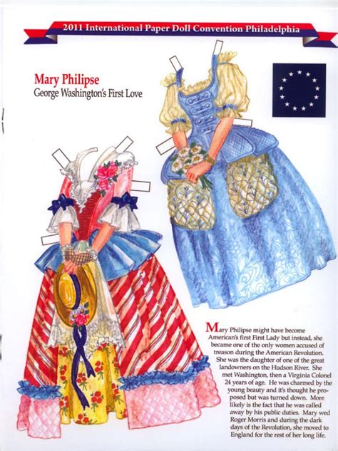 Colonial Characters Paper Dolls Continued