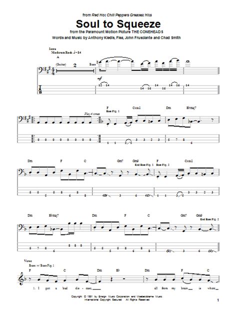 Red Hot Chili Peppers Soul To Squeeze