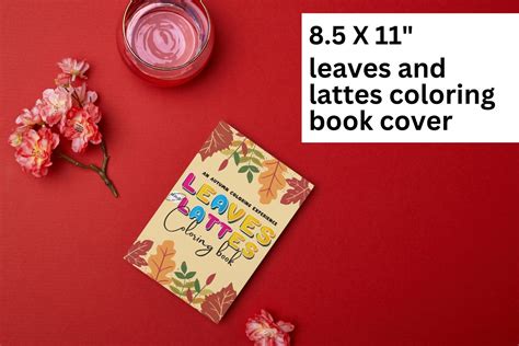 Leaves & Lattes Coloring Book Cover Graphic by rightpopgraphix ...