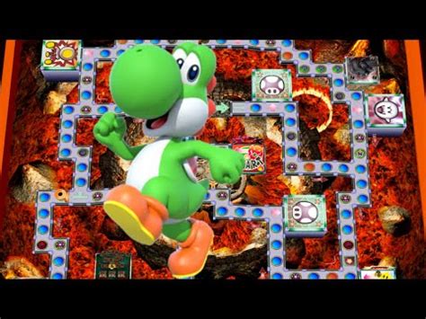 Mario Party 4 GC Bowsers Gnarly Party Story Mode Yoshi Hard