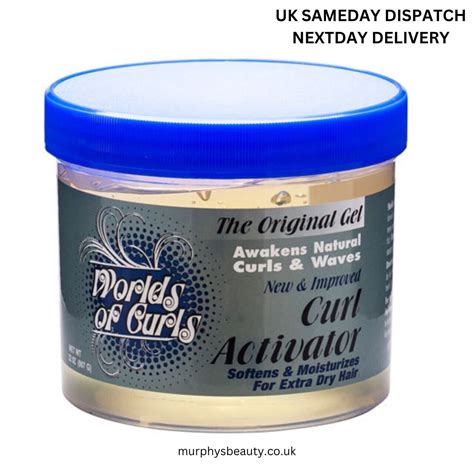 World Of Curls Curl Activator Gel Extra Dry Hair Size 32oz EBay