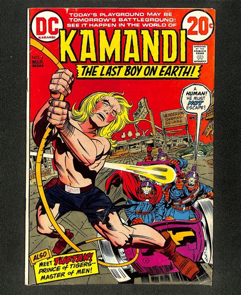 Kamandi The Last Boy On Earth The Devil S Arena Jack Kirby Art