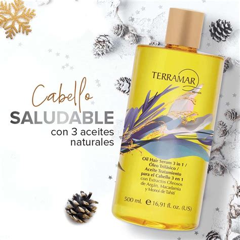 Aceite Para El Cabello 3 En 1 245ml Terramar