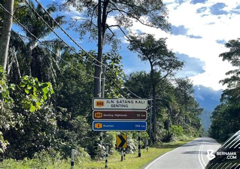 Jalan Batang Kali Genting Dijangka Dibuka Kepada Pengguna Motosikal