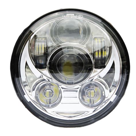 Buy Wisamic 5 3 4 5 75 Inch Led Headlight Compatible With Harley Davidson Dyna Street Bob