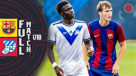 FULL MATCH FC Barcelona Vs CE Europa Juvenil B U18 2023 YouTube