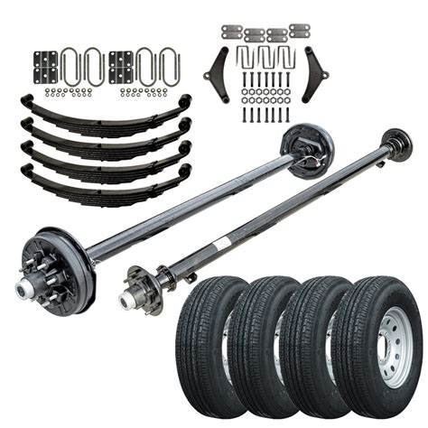 7k Trailer Axle Kits Conveniently Bundled The Trailer Parts Outlet