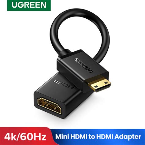 Ugreen 4k Mini Hdmi To Hdmi Cable 66ft Aluminum Shell Braided High