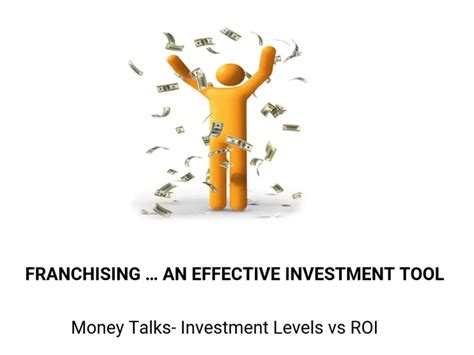 Franchising An Effective Investment Tool The Franchise Trainer