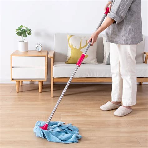 Household Self Wringing Water Mop Rotates Hand Washing Free Cotton