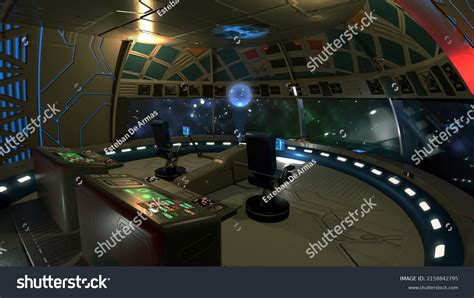 Spaceship Bridge Wallpaper