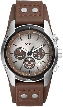 Fossil Montre Pour Hommes Coachman Mouvement Chronographe Quartz