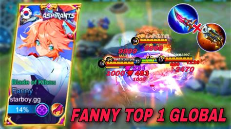 Fanny Top Global Gameplay Fanny Meta Build Fanny Hyper Solo