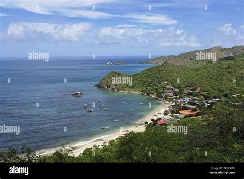 View Over Playa Guayacan Isla Margarita Nueva Esparta Venezuela