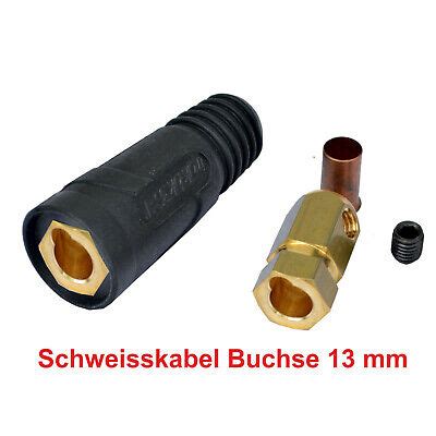 Schweißkabel Buchse Massebuchse BKM 35 50mm² Stecker Schweissgerät