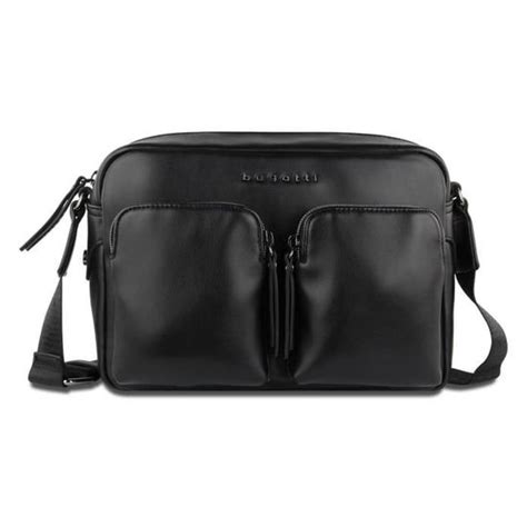 Bugatti Elda Crossbody Bag Black 179178 sac à épaule bandoulière