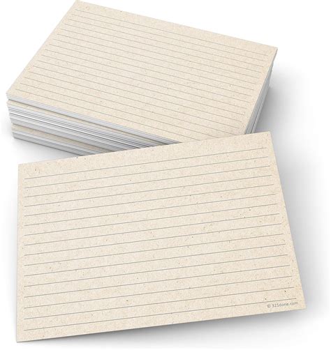 321done Jumbo Rustic Index Cards Made In Usa Large