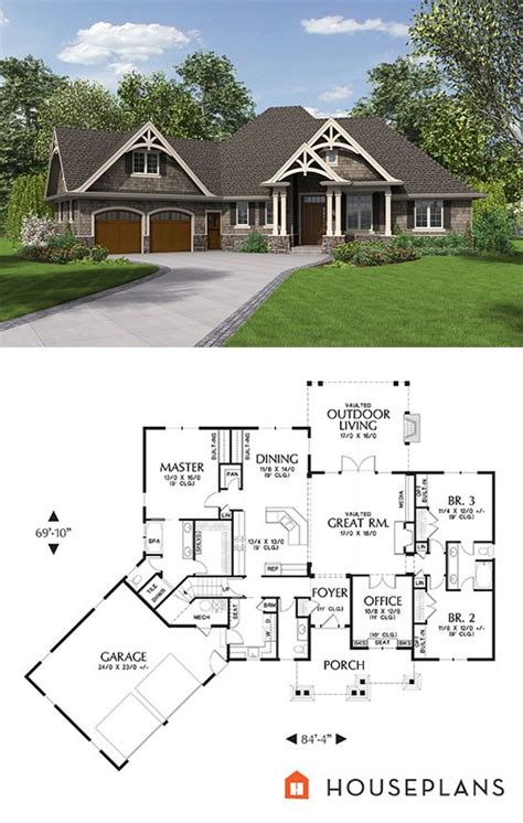 Plans Maison En Photos 2018 Craftsman Plan 48 639 Houseplans