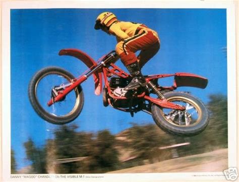 Dirt Bike Poster Maico 450 M1 Danny Magoo Chandler 32895909