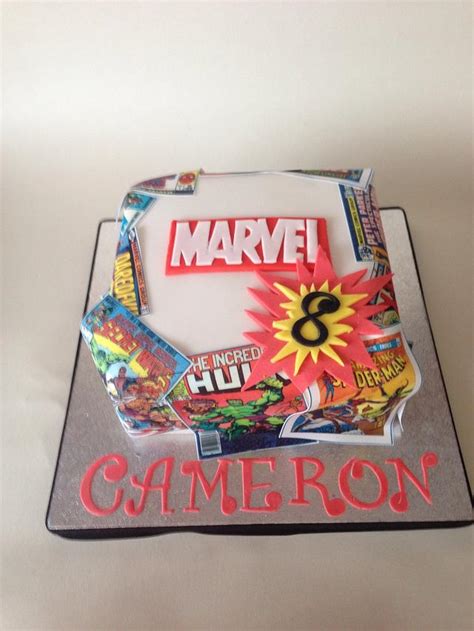 Marvel Mania Decorated Cake By Charmaine Cameron Cakesdecor