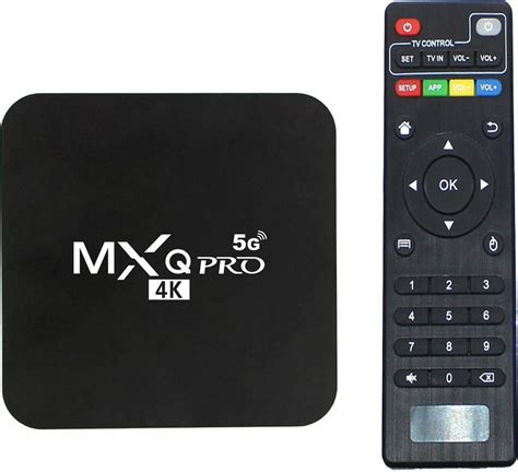 Tv Box Mxq Pro 4k 5g με 8gb Ram και 128gb Αποθηκευτικό Χώρο με