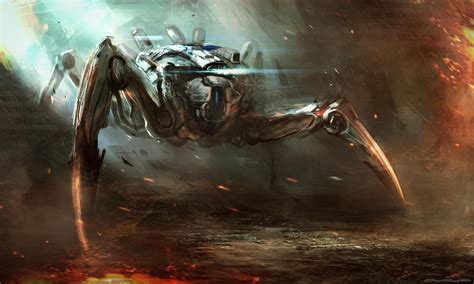 4591191 Artwork Concept Art Robot Fantasy Art War Mech Warhammer 40 000 Tau Rare