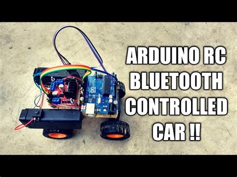 Building A Diy Rc Car With Arduino Uno Joystick Nrf24l01 45 Off