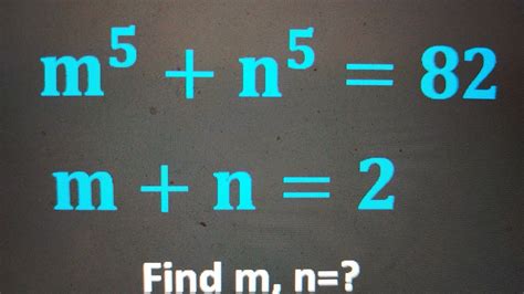 Nice Algebra Problem Math Olympiad Problem Can You Solve This