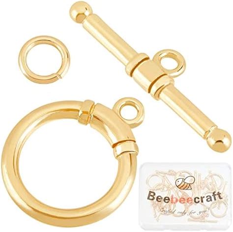 Amazon Ph Pandahall K Gold Plated Toggle Clasps Styles T Bar