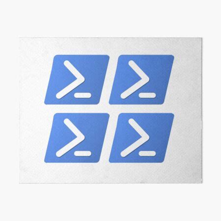 "Powershell Logo" Art Board Print for Sale by MrShy | Redbubble