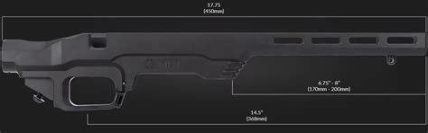 Mdt Tikka T1x Lss Rf Gen2 Upgraded Chassis Stock 104321 Fde Ebay