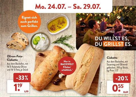 Oliven Feta Ciabatta Oder Ciabatta Angebot Bei Aldi SÜd 1prospektede