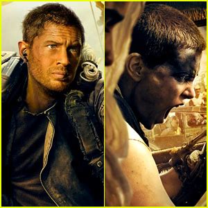 Tom Hardy Charlize Theron Star In Mad Max Fury Road Comic Con