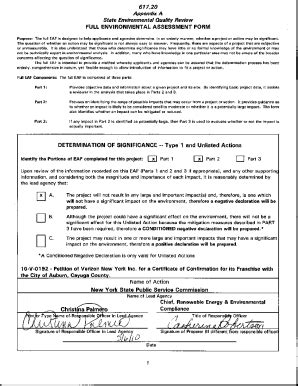 Fillable Online Full Environmental Assessment Form Shepstone Fax