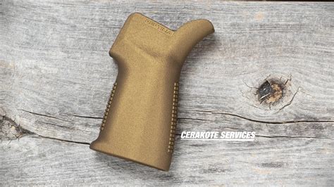 Reptilia Cqg Grip Burnt Bronze Cerakote Services