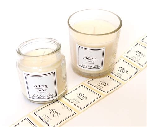 Personalised Mr And Mrs Wedding Favour Candles Atelier Yuwa Ciao Jp