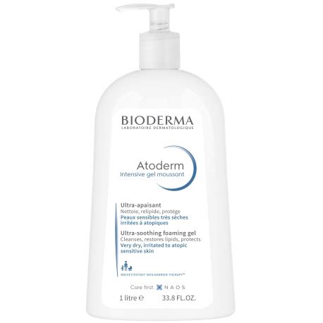 Bioderma Atoderm Intensive Gel Moussant Ultra Apaisant 1l