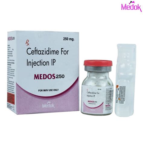 Medos 250 Mg Ceftazidime For Injection IP At Rs 72 Box In Chandigarh