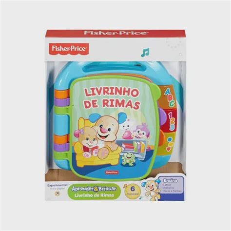 Livrinho De Rimas Fisher Price Mattel CDH62 Submarino