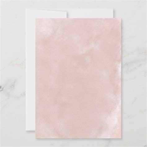 Blush Pink Floral Rose Gold Dress 70th Birthday Invitation Zazzle