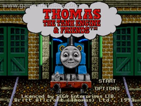 Thomas The Tank Engine And Friends Sega Nomad Games Database