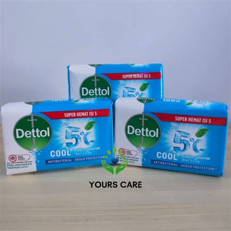 Dettol Bar Soap Cool 100gr Sabun Mandi Batang Dettol Lazada Indonesia