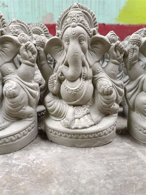 Clay Ganesh Idol 8 Inch Temple At Rs 50 Piece In North 24 Parganas