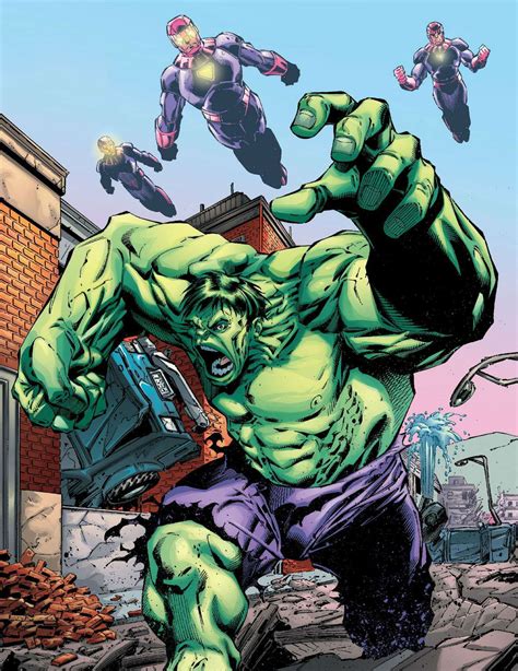 Hulk Bruce Banner By Aaron Lopresti Hulk Art Incredible Hulk Hulk