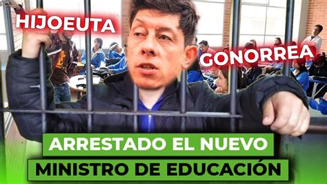 Esta es la fichita que será el ministro de educación José Daniel Rojas